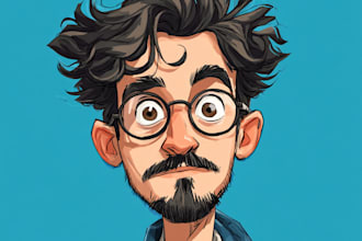 create a cartoon caricature avatar