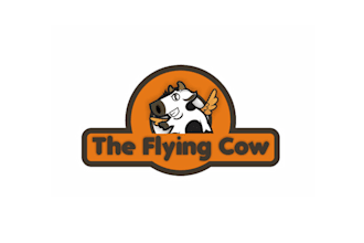 design significant amazing logo for the flying cow