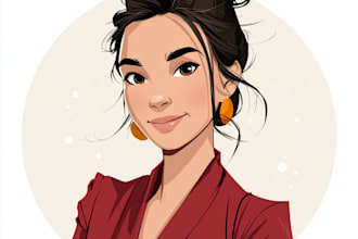 draw portrait avatar cartoon from photo