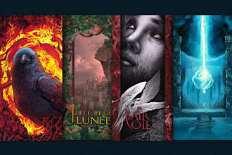 design fantasy, sci fi, horror, and mystery book covers