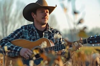produce fiddle, banjo, acoustic guitar as pro instrumentalist