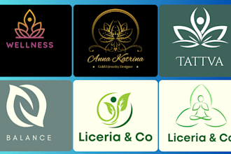 create professional logo for ayurvedic and eco brands