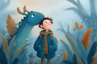 draw children illustrations for books