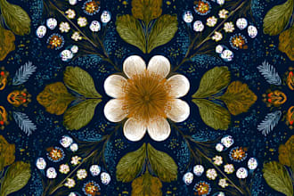 design unique seamless pattern for textile fabric prints