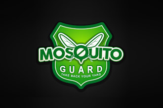 design aesthetics mosquito control company logo