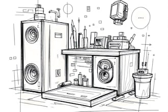design a sketch product or object of your idea