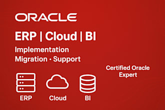 implement and manage oracle erp, cloud and bi solutions