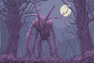 depict characters and monsters from horror films