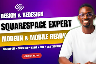 design a high converting squarespace website focused on sales and ROI