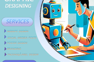 create a professional social media poster