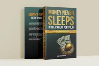 do professional book cover design or kindle cover design