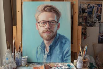 paint hand painted oil and acrylic painting with worldwide