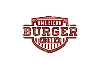 design outstanding unique burger bar logo