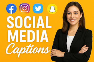 create catchy social media captions to boost engagement