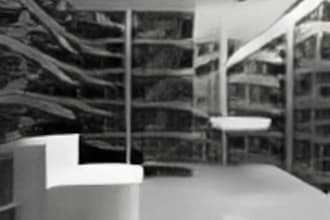 do bathroom model with 3dsmax