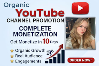 do complete youtube channel monetization promotion