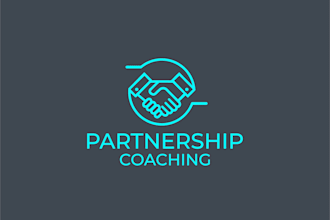 design a powerful and trust building logo for your partnership coaching brand