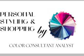 be your personal shopper and stylist using color analysis