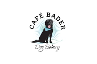 design organic vegan dog treat bakery logo