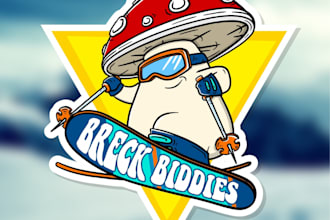 design a custom caricature, mascot, or cartoon logo