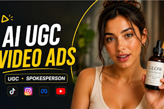 create ai ugc ads and spokesperson videos