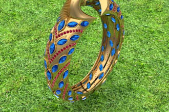 custom jewelry cad design with stl file