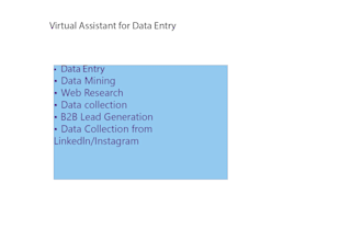 data entry and graphics design