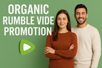 do organic rumble video promotion