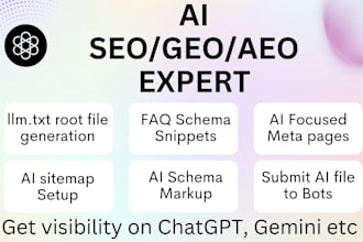ai SEO, GEO, aeo and generative engine optimization for your website