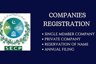 setup your business legally with secp in pakistan
