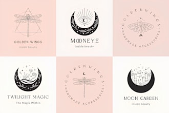 design custom sacred geometry, mystical, holistic, spiritual logo