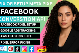 setup facebook, google conversions tracking, AWS tracking pixel error fixing