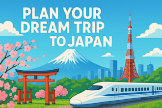 create a personalized japan travel itinerary tailored to you