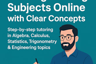 teach mathematics and engineering subjects with clear concepts