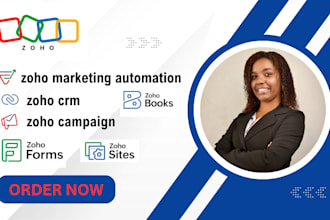 setup zoho CRM, zoho campaign, marketing automation, form, zoho one expert
