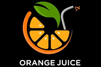 do smoothies and juice bar fruit restaurant logo design