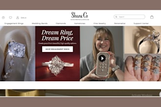 design jewelry shopify store jewelry website wrist watch engagement rings store