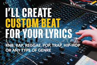 make or remake pop trap drill rap punk beat edm rock guitar country instrumental