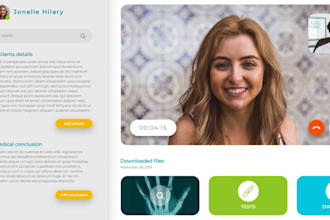 design ai telemedicine website, telehealth website, patient portal website