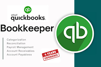 do bookkeeping and accounting in quickbooks online