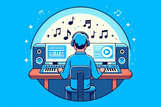 produce copyright free background music of any song