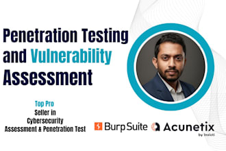 do website penetration test vulnerability assessment with report