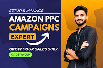 setup and optimize amazon PPC campaigns, amazon fba PPC ads campaigns expert
