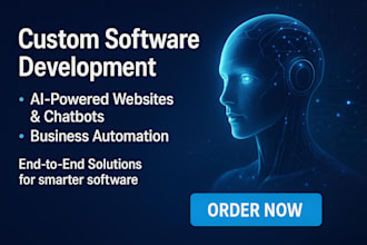 do software development, business software, ai website, chatbot application