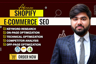 do advanced ecommerce SEO with backlinks for shopify store