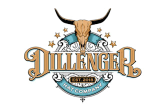 create american vintage western and ranch logo
