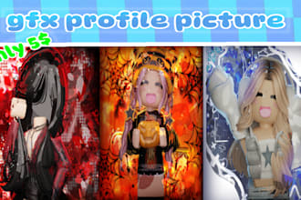 make professional roblox gfx pfp with high quality render