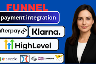 do afterpay clearpay klarna stripe sezzle payment integration for clickfunnels