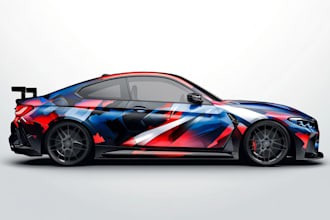 professional car wrap design, van wrap design and car wrap