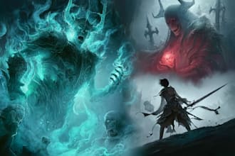 draw fantasy illustrations, concept art, and card game art